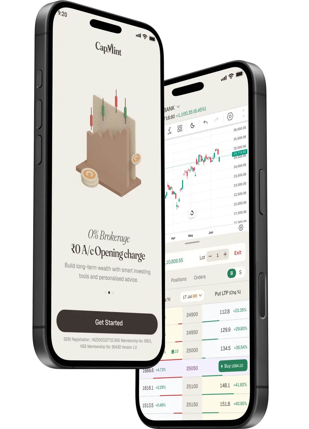 CapMint app preview