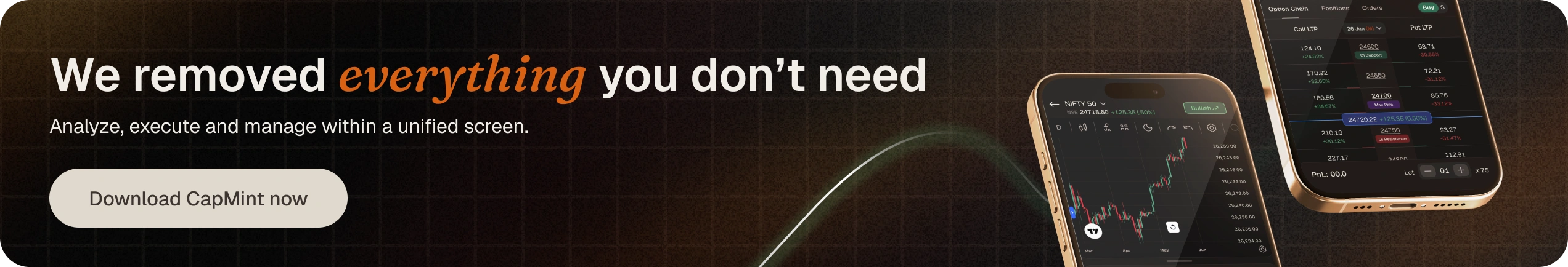 Promotional banner