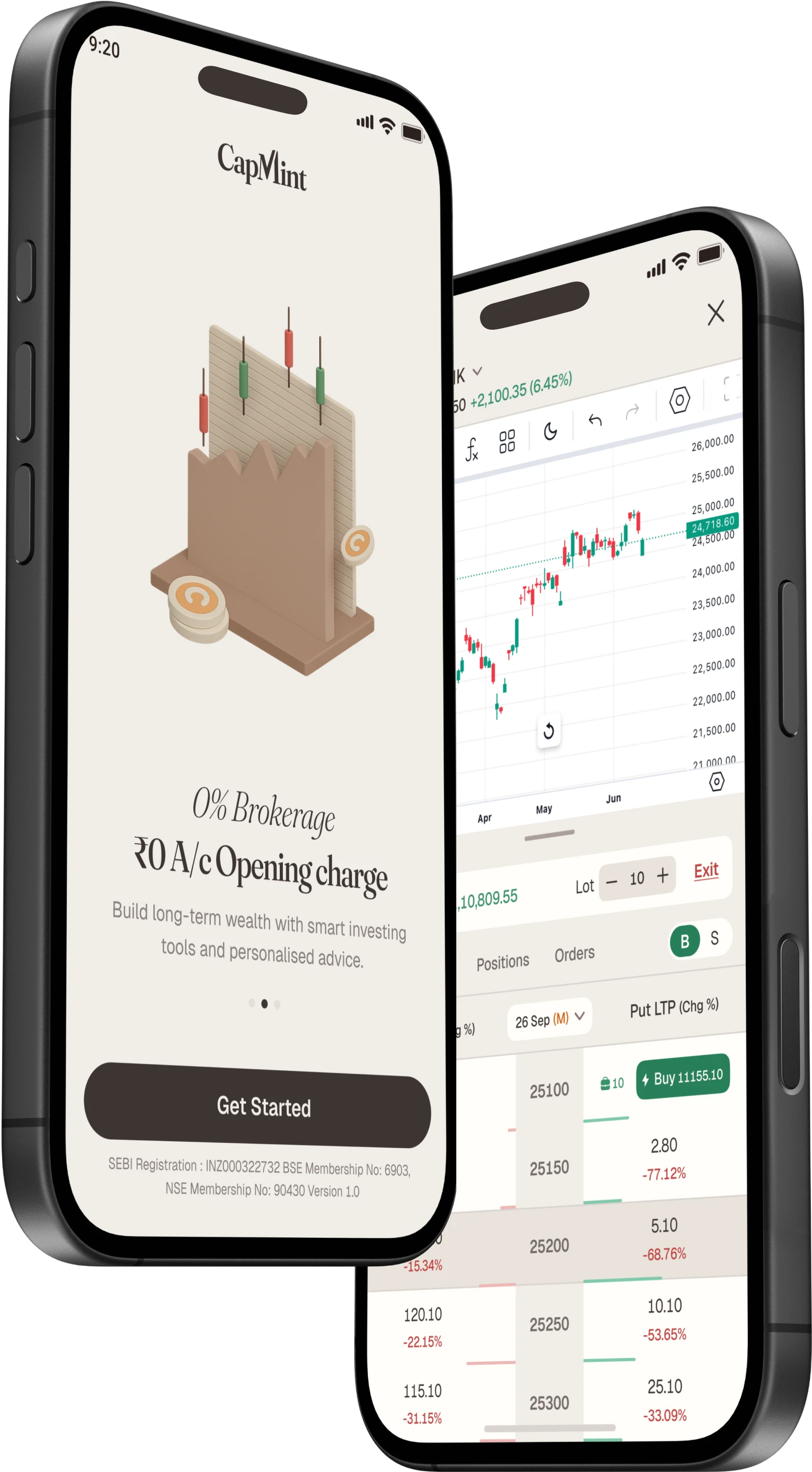 CapMint app preview