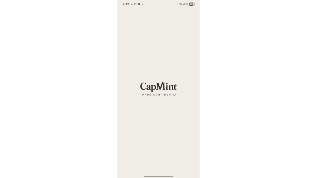 Log in to your CapMint account