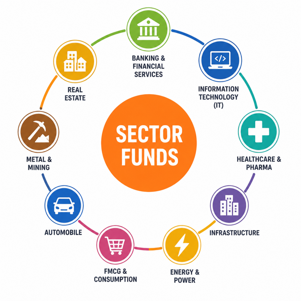Types of Sector Funds